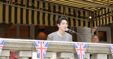 KQ Entertainment artists including ATEEZ attend British Embassy event in Seoul