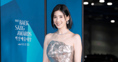 Jung Eunchae at the 61st Baeksang Arts Awards red carpet at COEX Hall D
