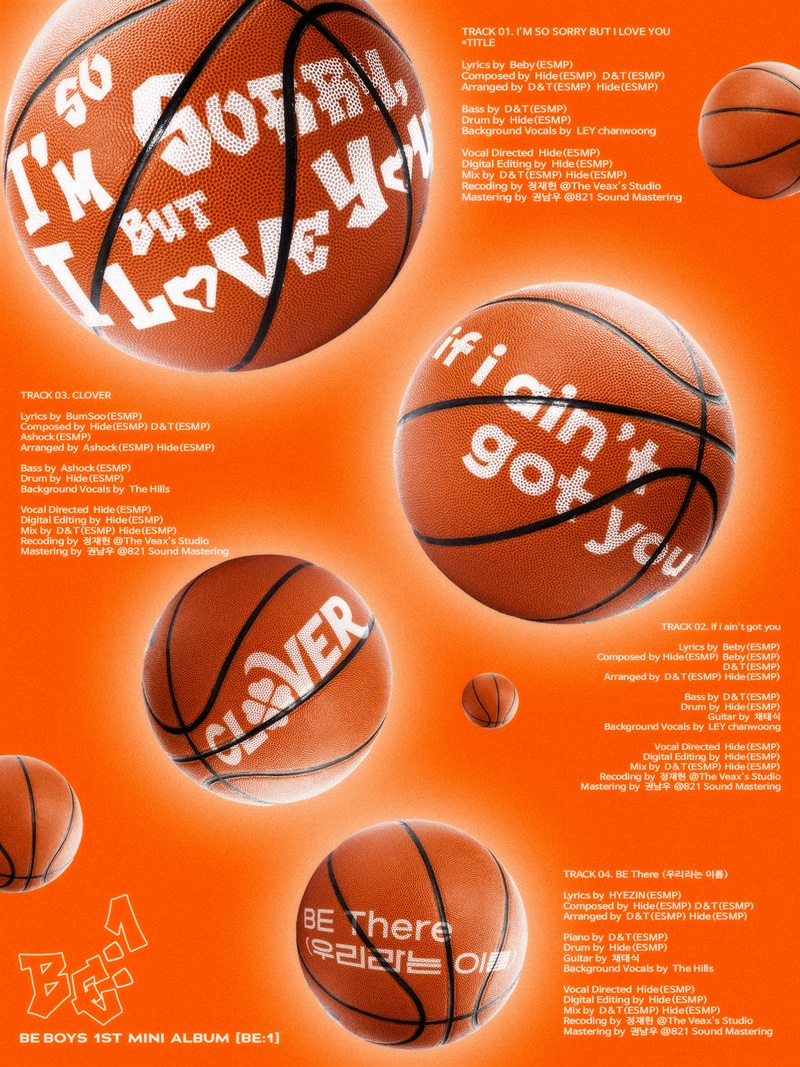 BE BOYS debut album BE:1 tracklist reveal