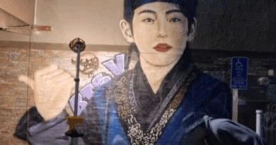 BTS V mural appears in San Francisco by Korean graffiti artist STAZ