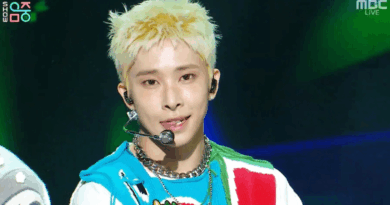 Kpop group TRENDZ performs Chameleon live on MBC Show Music Core stage