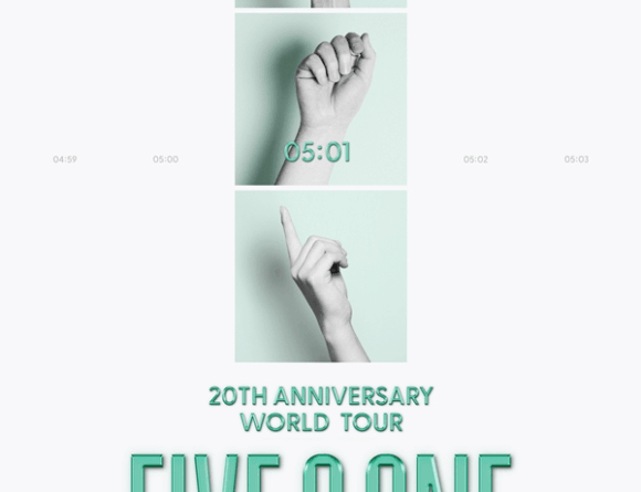 FIVE O ONE begins their 20th anniversary world tour with a concert in Seoul