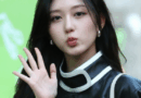 Kpop idol Gaeul prepares to throw first pitch at LG Twins baseball game