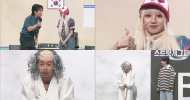 Kpop star WOO(G)I appears on Gag Concert with comedian Kim Daehee