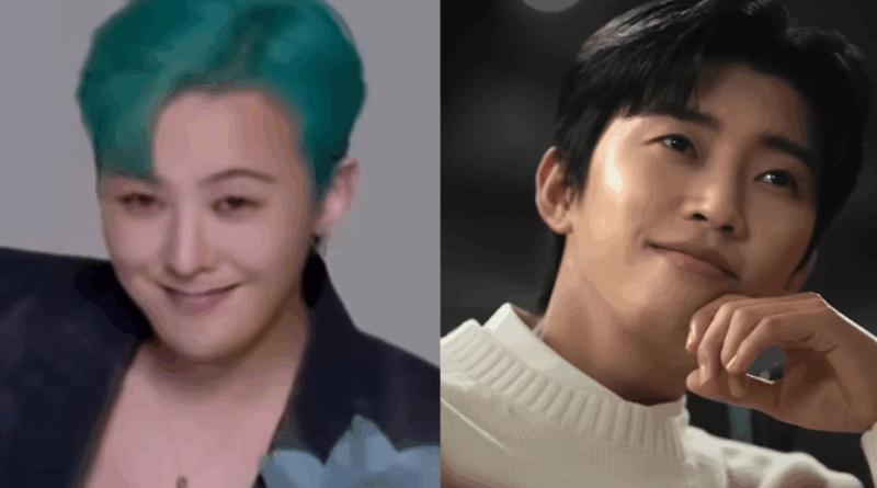 GDRAGON showcases new teal hair symbolizing Hana Bank campaign branding