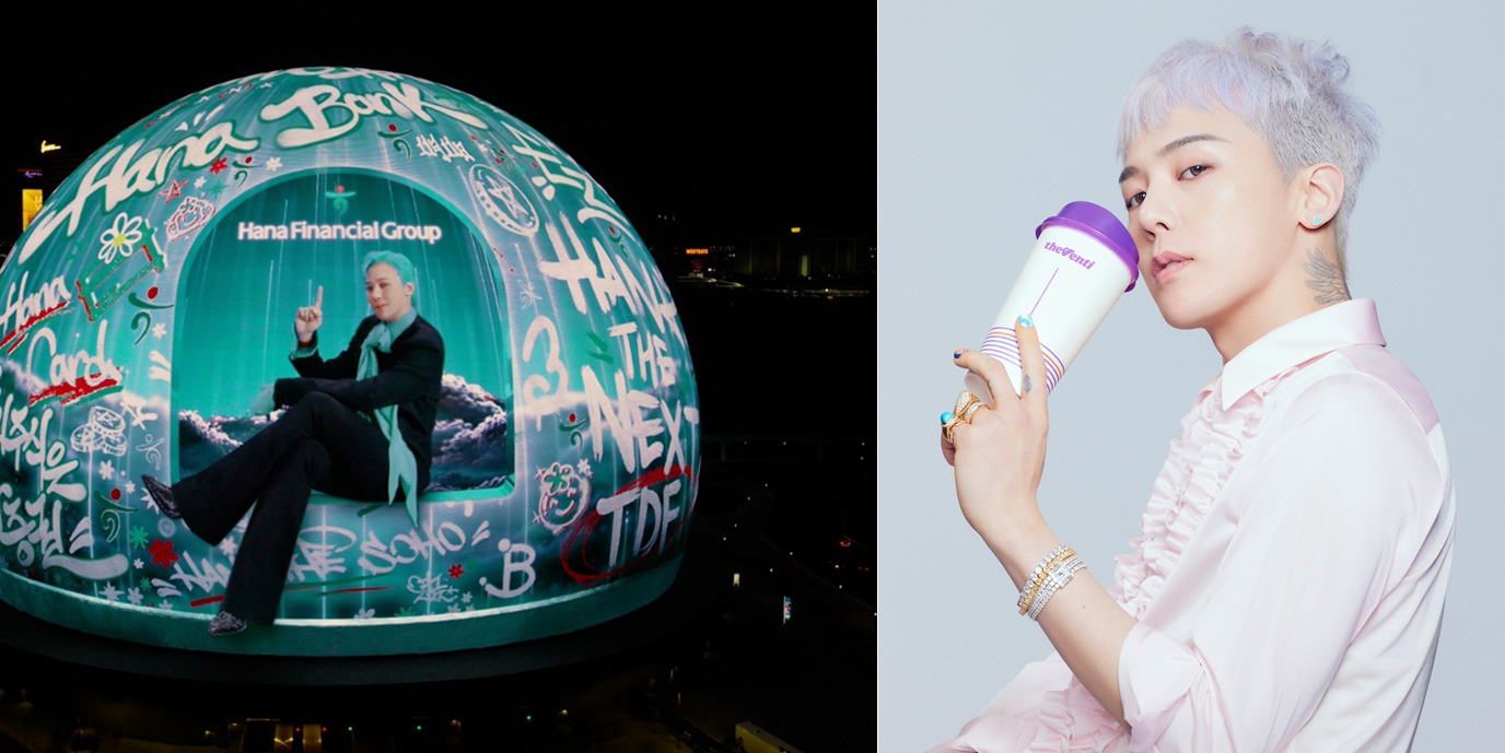 GDRAGON becomes the face of Hana Financial Group and collaborates in global campaigns.