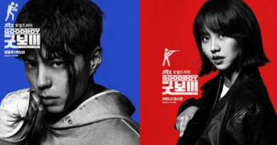 Kdrama Good Boy featuring Park Bo gum and Kim So hyun character posters