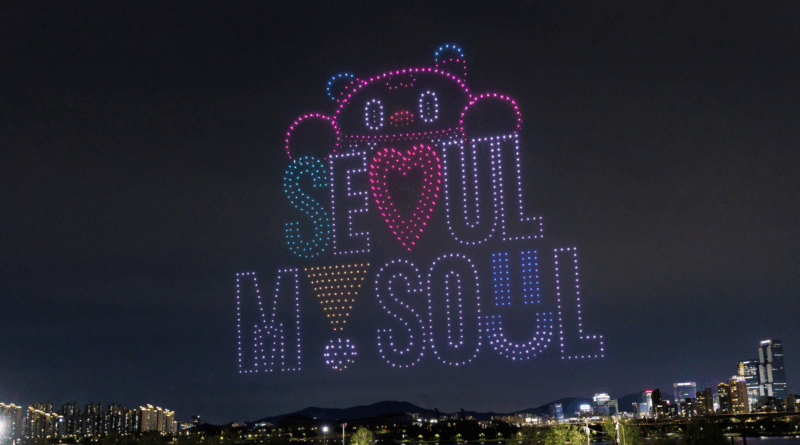 Seoul hosts massive 2025 Hangang Drone Light Show with 2000 drones over the river