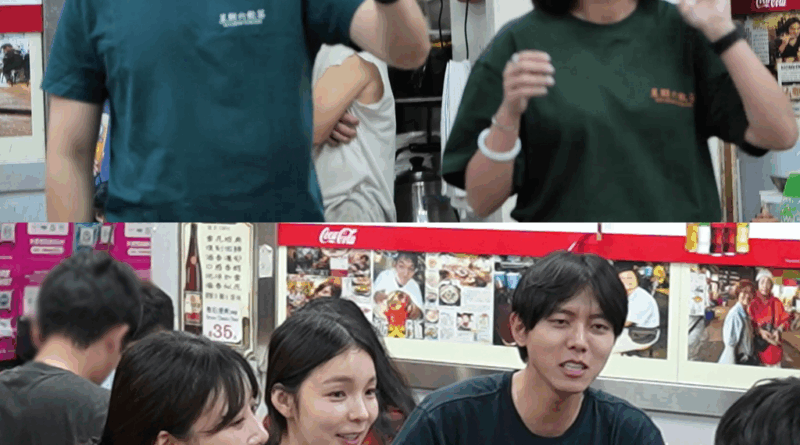 Hangout with Yoo cast meets Hong Kong couple for touching reunion and gift exchange