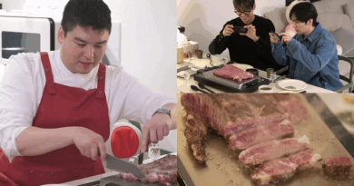 Lee Jangwoo hosts Ryeoun and Stray Kids Lee Know with hanwoo steak on I Live Alone