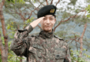 MONSTA X Hyeongwon greets fans before entering Korean military service