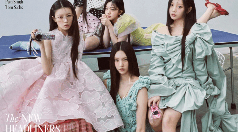 Kpop group ILLIT shines in dual themed cover photoshoot for Vogue Korea June edition