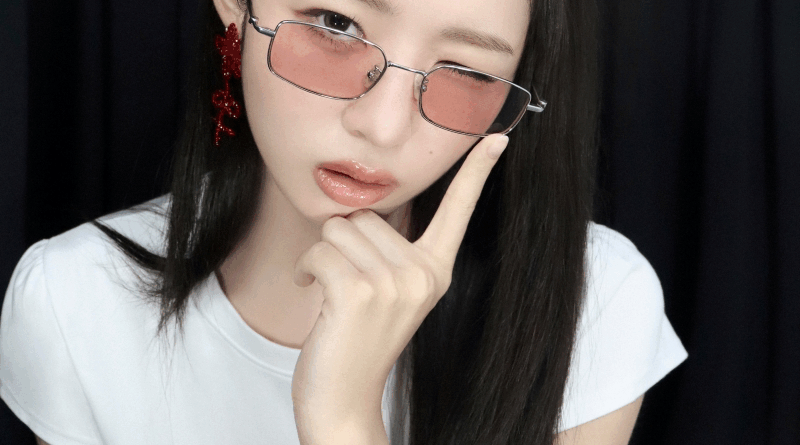 IVE member Rei poses for Cosmopolitan digital June cover with summer eyewear fashion