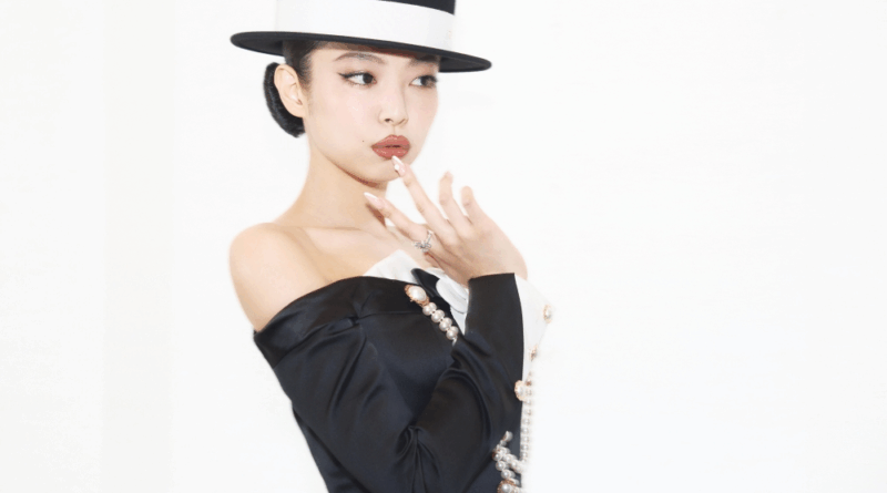 JENNIE stuns in Chanel at the 2025 Met Gala showcasing black satin jumpsuit