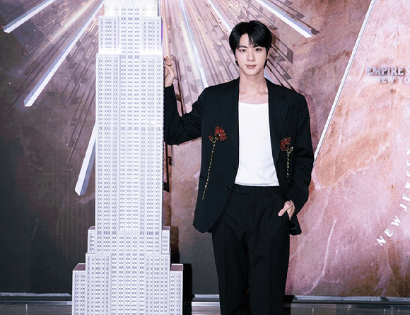 Empire State Building lights up to celebrate BTS Jin solo album Echo