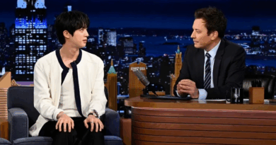Jin of BTS delivers touching performance on The Tonight Show with Jimmy Fallon