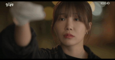 Jung Eun ji delivers comedic scene in Korean drama 24시 헬스클럽