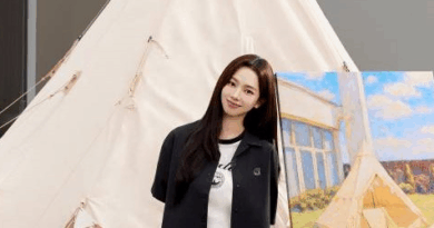 Kpop star Karina models Nordisk summer fashion in an outdoor lifestyle campaign