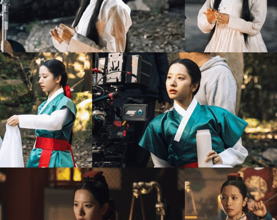 Kim Ji yeon transforms into a spiritual shaman in SBS drama Guigung