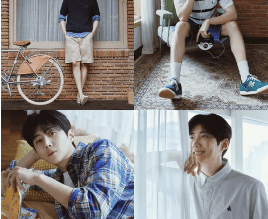 Kim Seonho in Beanspole Solsol Knit featured in ELLE Korea June pictorial