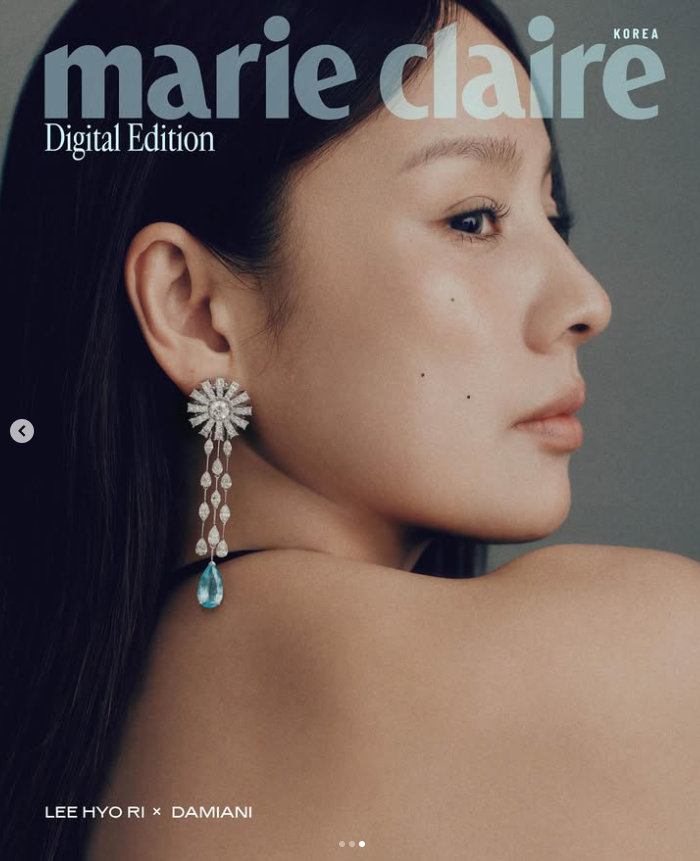 Lee Hyori's captivating photoshoot with Marie Claire revealing elegance and charm