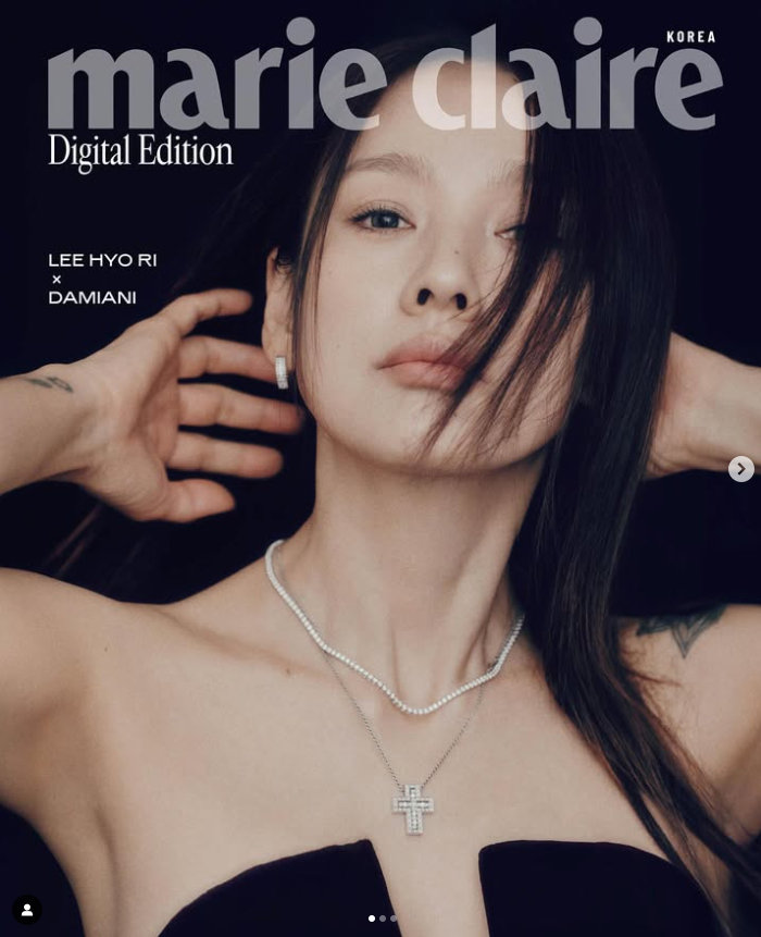 Lee Hyori expresses elegance and sensuality in Marie Claire photoshoot