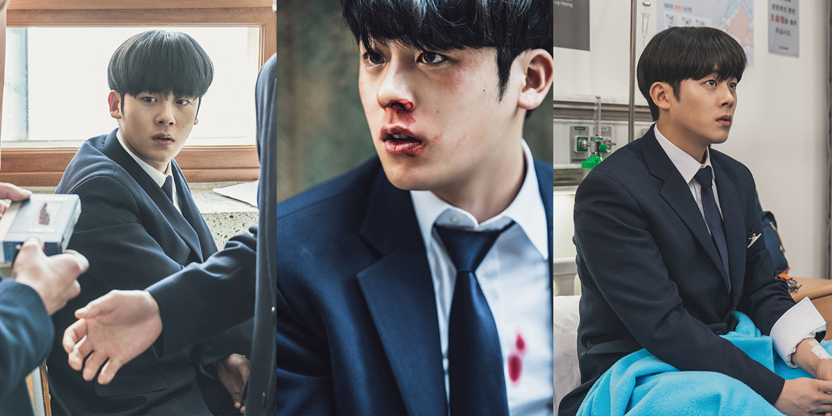 Lee Jung-ha transforms into Kim Eui-gyeom in Wave's One: High School Heroes drama