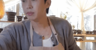 Lim Young woong paints flowerpots in a YouTube video surprising fans with his humor
