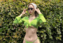 Maeng Seungji shows off bold underboob bikini for her birthday celebration