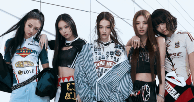 Kpop girl group MEOVV wins first music show trophy with HANDS UP