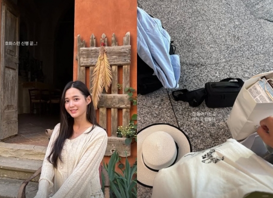 South Korean actress Nam Bo-ra shares memories from her luxurious Italian honeymoon return
