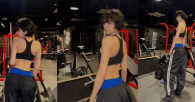 Korean actress Nana flaunts toned back muscles on Instagram with inspiring fitness routine