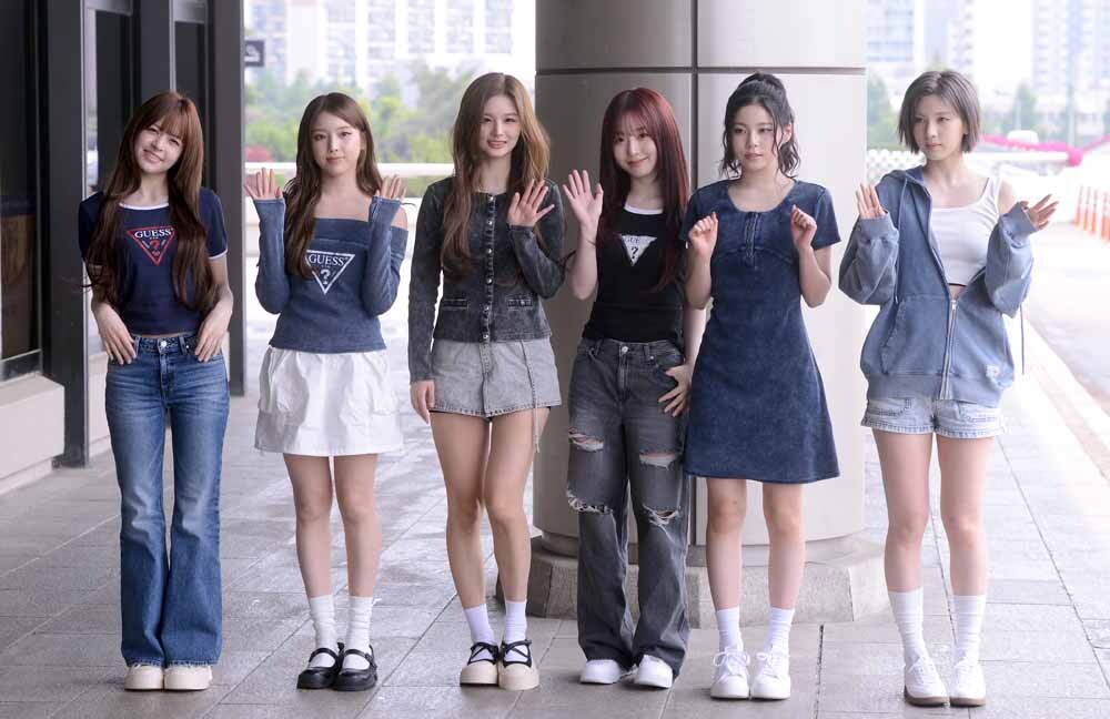 Nmixx departs to Tokyo for an event via Gimpo International Airport