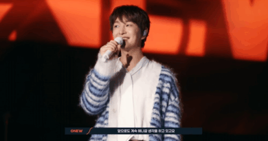 Onew connects with fans during his 2025 Onew the Live Connection concert tour
