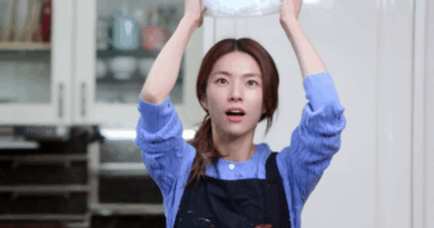 Hayoung creates stunning Pavlova cake on FunStaurant with artistic finesse