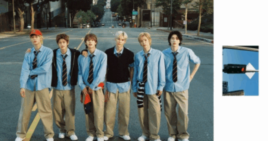 RIIZE celebrates the release of their energetic title track Fly Up inspired by Rock and Roll