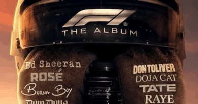Rosé joins F1 The Album alongside Ed Sheeran Burna Boy and Doja Cat
