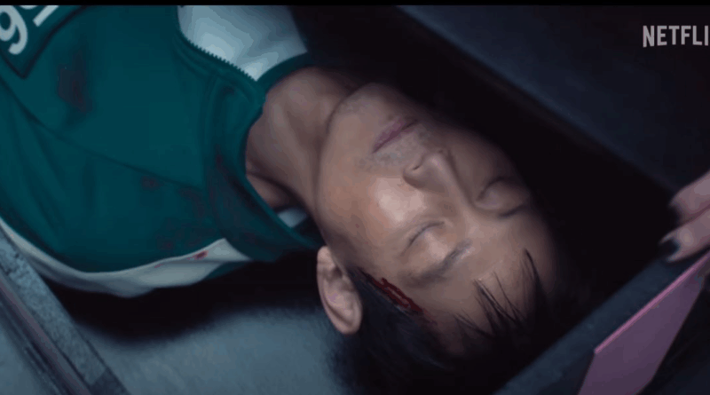 Squid Game Season 3 teaser shows Lee Jungjae in coffin with red and blue game elements