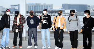 Stray Kids leave Incheon International Airport for Japanese concert tour