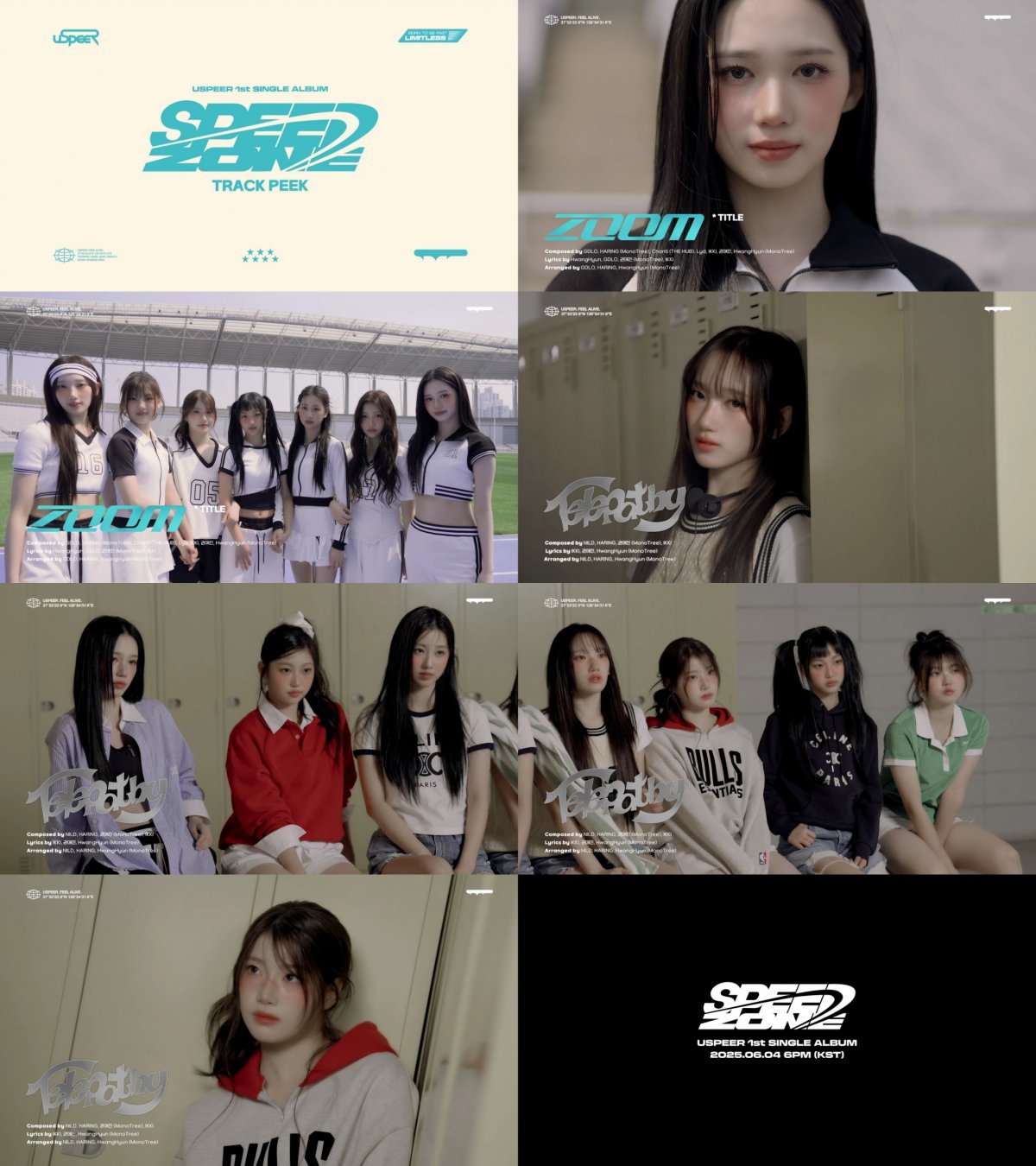 Debut of USPEER with Speed Zone track video in K-pop scene