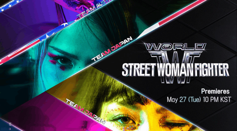 Mnet global dance show World of Street Women Fighter streaming worldwide