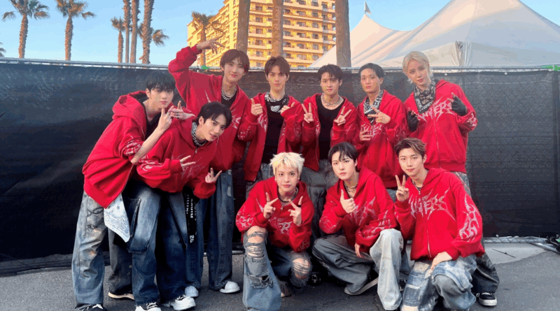 Kpop boy group xikers perform at Wango Tango 2025 hosted by iHeartRadio in California