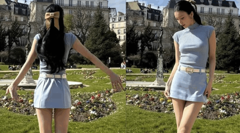 Yeji showcases summer elegance in Roger Vivier fashion during Paris photoshoot