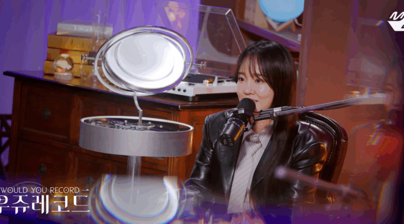Younha leads new space themed Kpop talk show Wuju Record on Mnet Digital Studio M2