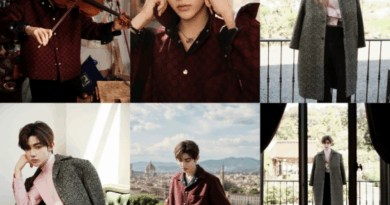 Zhang Hao attends Gucci Cruise 2026 Fashion Show in Florence Italy