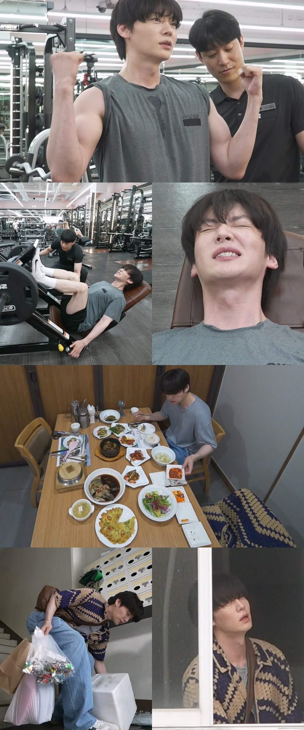 Actor Ahn Jae-hyun embraces a rigorous fitness routine, debuting his new physique on I Live Alone.
