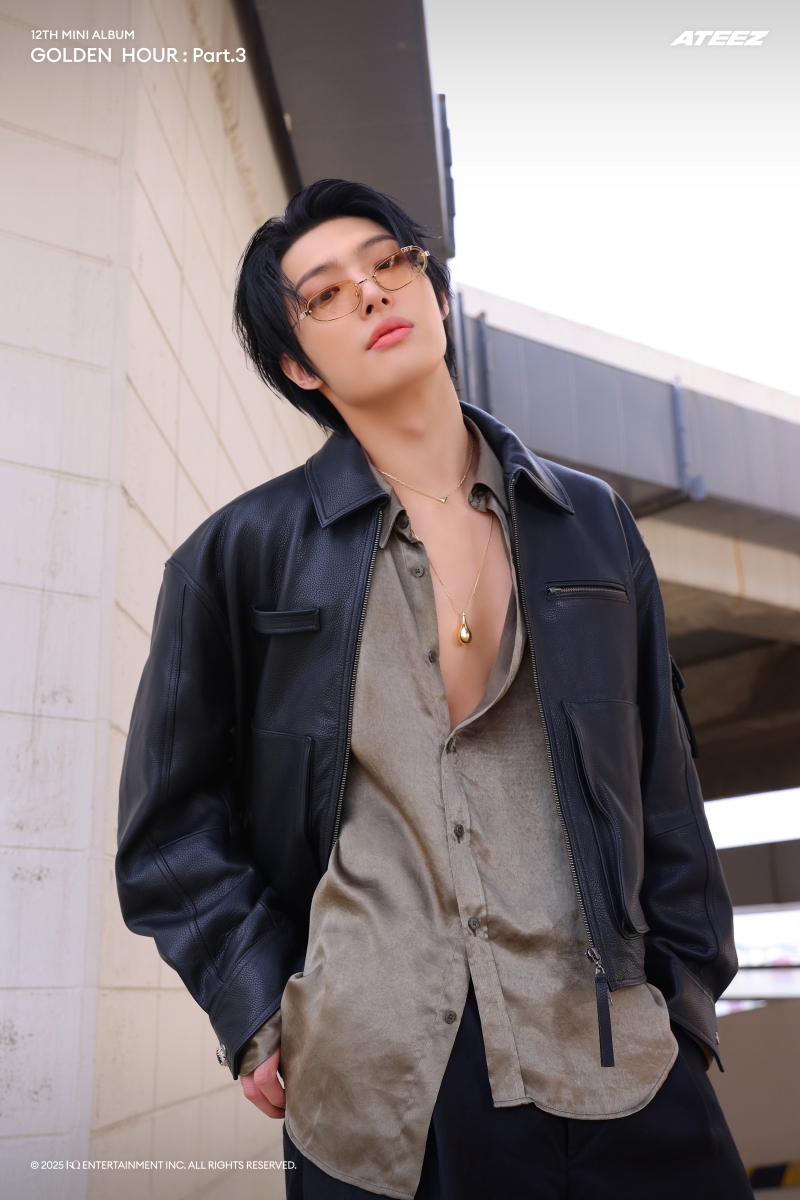 ATEEZ showcases captivating charisma in 'Golden Hour: Part 3' photos.