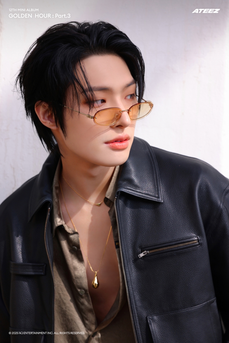 Explore ATEEZ's dynamic world through their album 'Golden Hour: Part 3'.