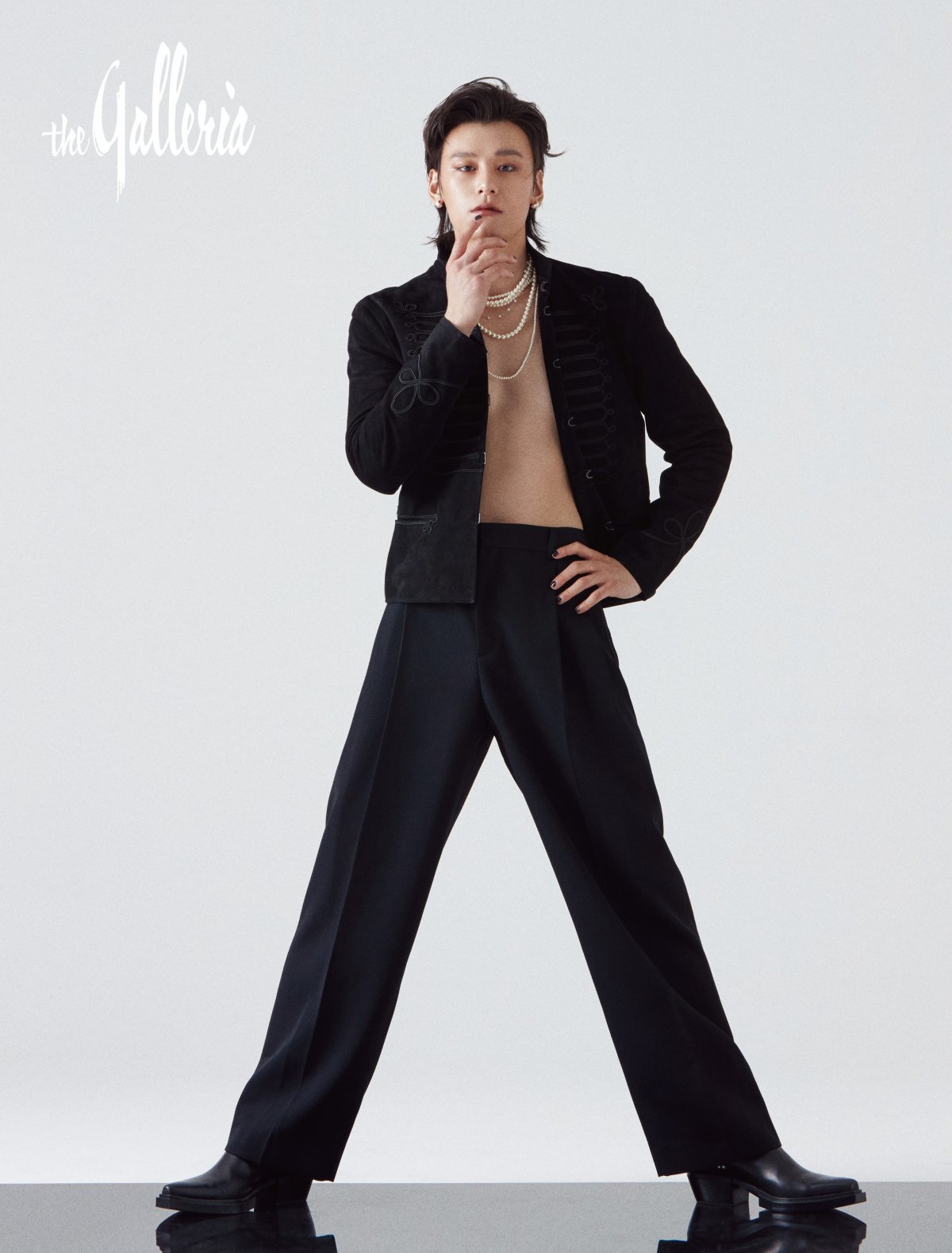 Chau Min blends styles with charisma in stunning photoshoot by The Galleria