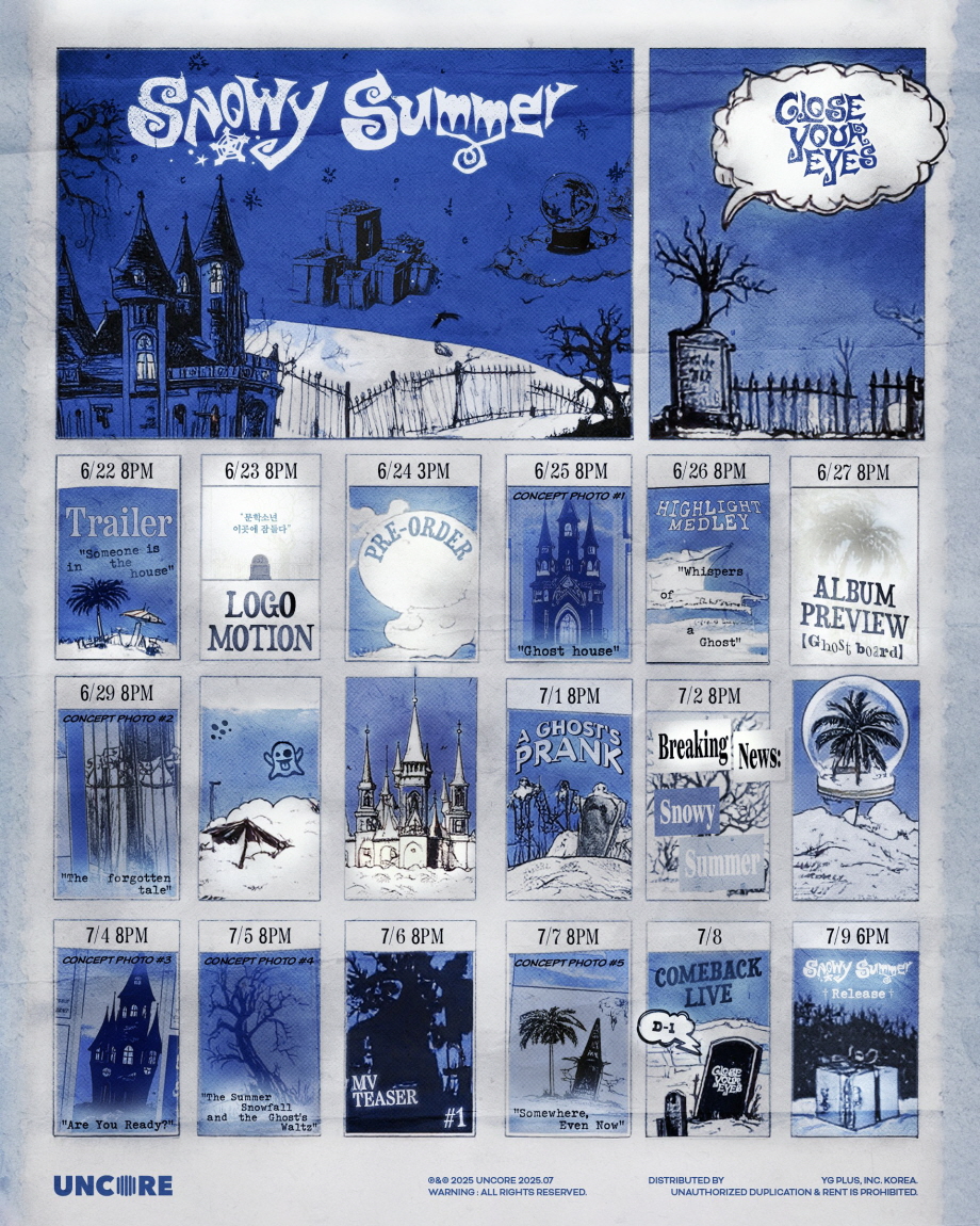 CLOSE YOUR EYES gears up for Snowy Summer release full of enticing content